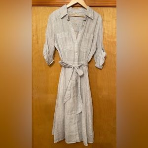 New Max Studio Linen Dress w tags
